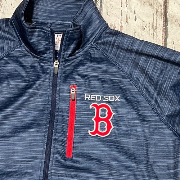 Boston Red Sox MLB Baseball Zip Up Coat Jacket Sports Mens - Picture 5 of 6